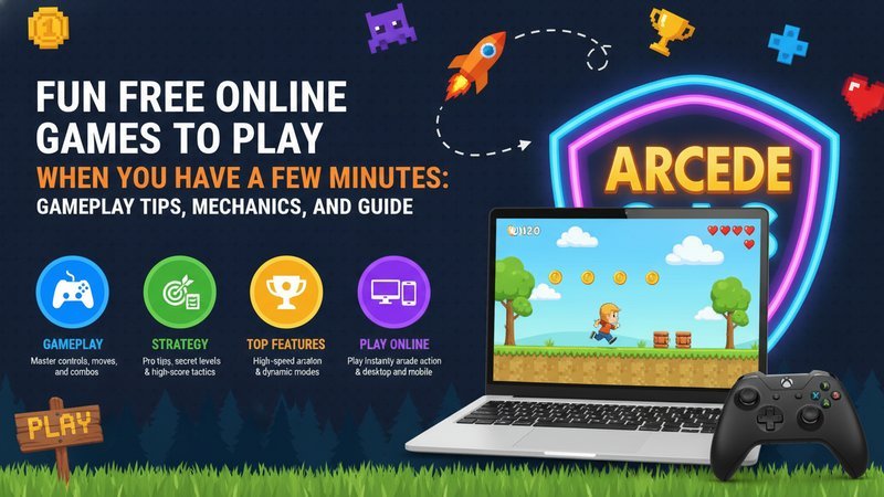 Fun Free Online Games to Play When You Have a Few Minutes