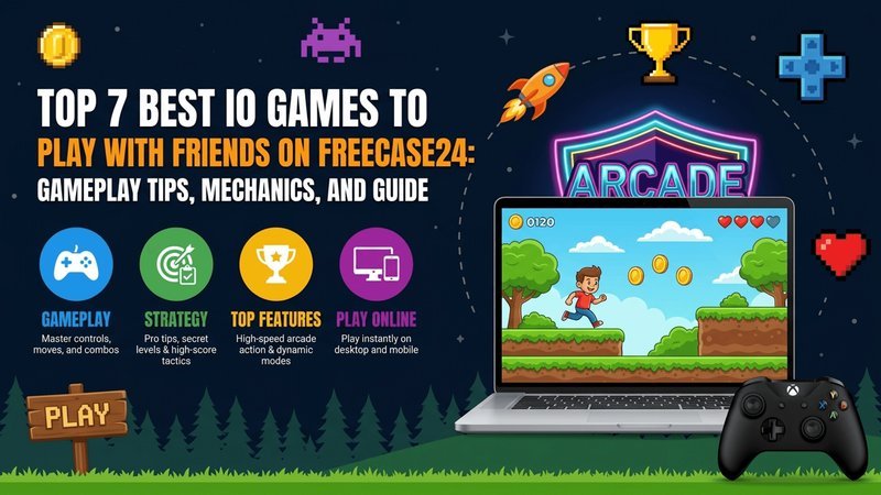 Top 7 Best Io Games to Play with Friends on Freecase24