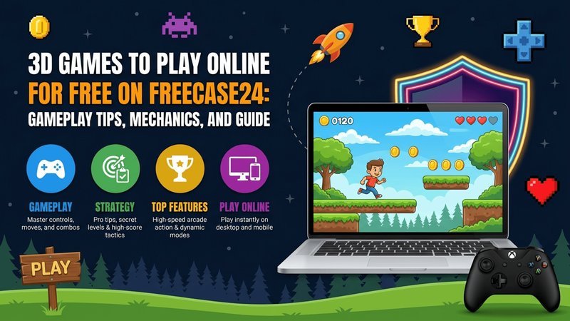 3D Games to Play Online for Free on Freecase24