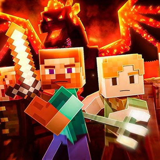 🔥 Alex And Steve Nether Enter the Fiery Underworld
